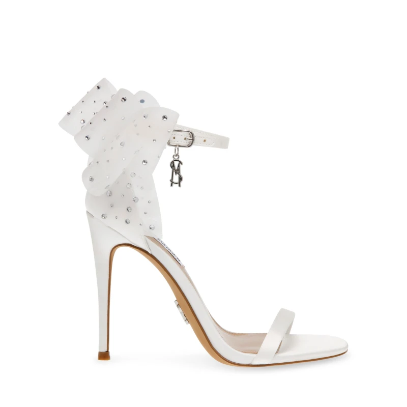 Image of Steve Madden Nikole 115 Sandals Ivory female 4 (37)