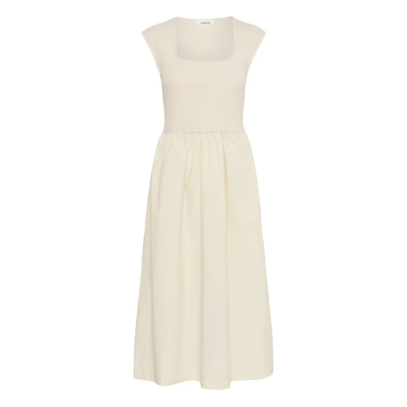 Image of Soaked in Luxury Womens dress Soaked in Luxury Simone Phoebe Beige Female M