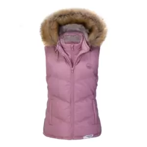 Image of SoulCal 2 Zip Gilet Ladies - Pink