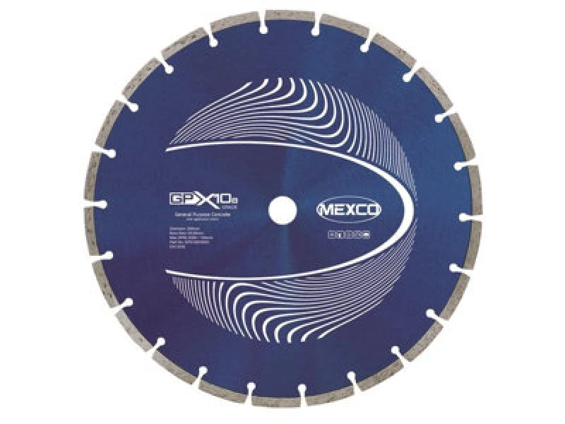Image of MEXCO GPX10830020 GPX10-8 Concrete Diamond Blade 300 x 20mm GPX10830020