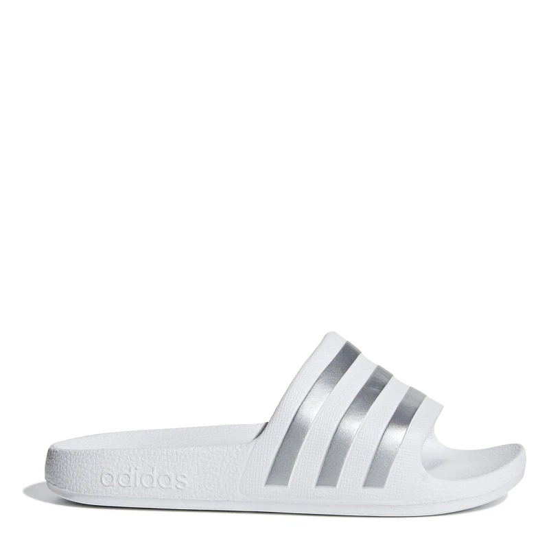 Image of adidas Adilette Aqua Slide Boys - White White C11