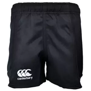 Image of Canterbury Junior Advantage Short Black 8 Years
