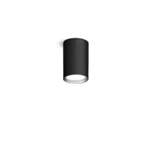 Image of Tubo Surface Mounted Spotlight - Black Finish, 1x GX53