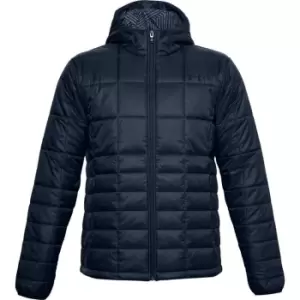 Image of Under Armour Insulated Hooded Jacket Mens - Blue