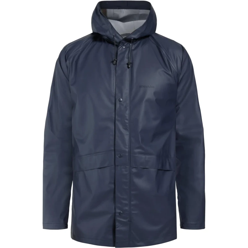 Image of Waterproof jacket Didriksons Avon Bleu Unisex 2XL