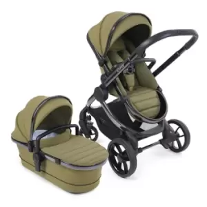 Image of iCandy Peach 7 Combo Pram Set, Olive Green Phantom