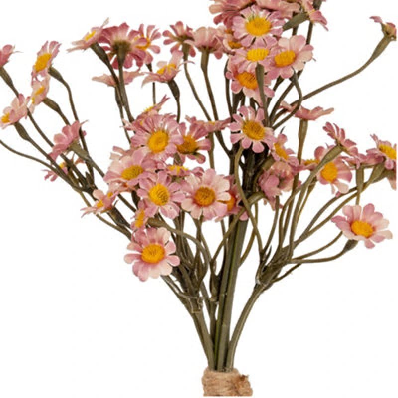 Image of Hill Interiors Daisy Artificial Flower Pink (One Size)