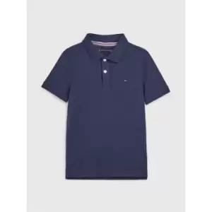 Image of Tommy Hilfiger Short Sleeve Polo Shirt Junior Boys - Blue
