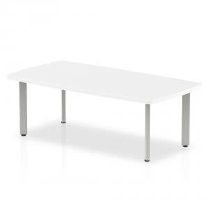 Image of Trexus Coffee Table 1200x600x450mm White Ref I000202