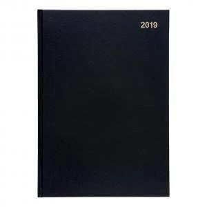 Image of Office 2019 Diary Week to View A4 Black 941092