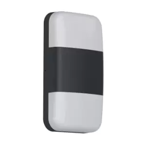 Image of Lars Outdoor Flush Wall Lamp Black, 3000K, IP65