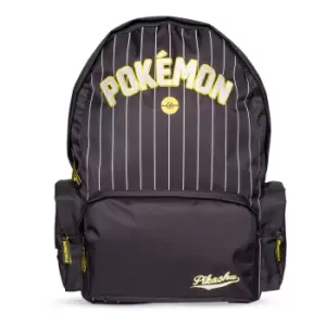 Image of Pokemon Logo Deluxe Backpack, Black (BP871731POK)