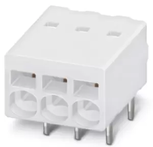 Image of Phoenix Contact PTSM 0.5/4-2.5-H THR WH 4-pin PCB Terminal Strip, 2.5mm Pitch