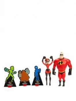 Image of Disney Incredibles 2 12" Feature Power Couple Figures