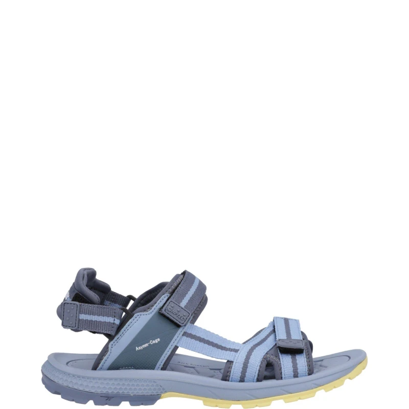 Image of Hi Tec Womens Sierra Lightweight Walking Sandals UK Size 5 (EU 38) Flintstone/Blue Fog HIT144-Blue-5