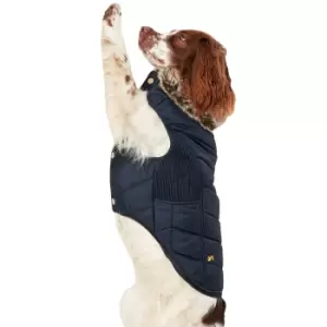 Image of Joules Dog Cherington Padded Quilted Parka Coat Small- Length 34cm, Chest 55cm