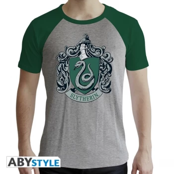 Image of Harry Potter - Slytherin Mens Medium T-Shirt - Green
