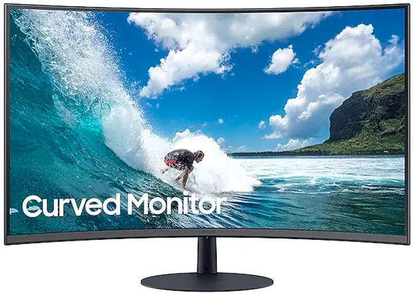 Image of Samsung T55 27" C27T550FDR Full HD Curved LED Monitor