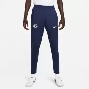 Image of Nike Chelsea Dri-Fit Strike Pants - Blue
