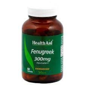 Image of HealthAid Fenugreek 300mg Equivalent 60 capsule