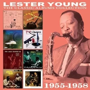 Image of The Classic Albums Collection 1955-1958 by Lester Young CD Album
