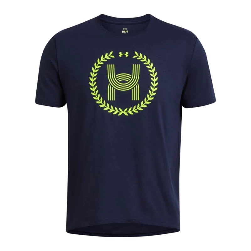 Image of Under Armour Run Anywhere T-Shirt - Blue Blue S