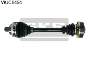 Image of SKF Drive shaft VW VKJC 5151 701407271P,701407271P,701407271P CV axle,Half shaft,Driveshaft,Axle shaft,CV shaft,Drive axle 701407271P,JZW407449GX