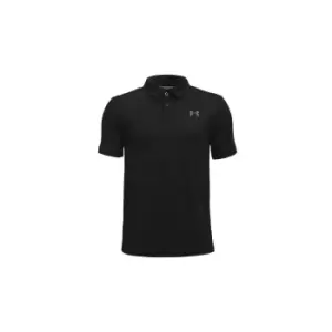 Image of Under Armour Boys Performance Polo - Black - YM