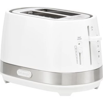 Image of DeLonghi Active Line CTLA2003W 2 Slice Toaster