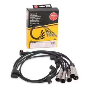 Image of NGK Ignition Lead Set VW,AUDI 0516 437998031B,437998031B,437998031B Ignition Cable Set,Ignition Wire Set,Ignition Cable Kit,Ignition Lead Kit