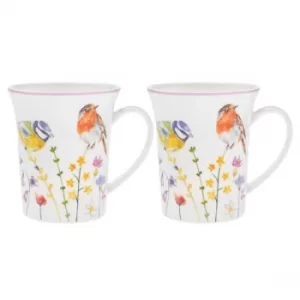 Image of Garden Birds Mugs (Set of 2)