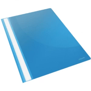 Image of Esselte Vivida A4 Plastic Folder - Blue (5 Pack)