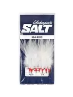 Image of White Mackerel Feathers