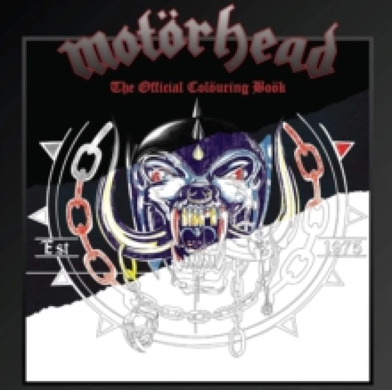 Image of Motorhead The Official Colouring Book Paperback / softback