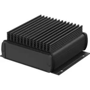 Image of Bopla ABPH 1000-0100 KWL ALUBOS_SET 84410100.HMT1 Treaded casing 140 x 125 x 60 Aluminium Black (RAL 9005)