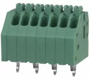 Image of Phoenix Contact Ptsa0,5/ 7-2,5-Z Terminal Block, Wire To Brd, 7Pos, 20Awg