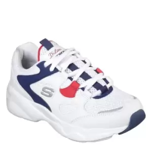 Image of Skechers D-Lites Airy Trainers Ladies - White