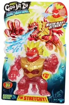 Image of Heroes of Goo Jit Zoo Deep Goo Hero Blazagon Playset