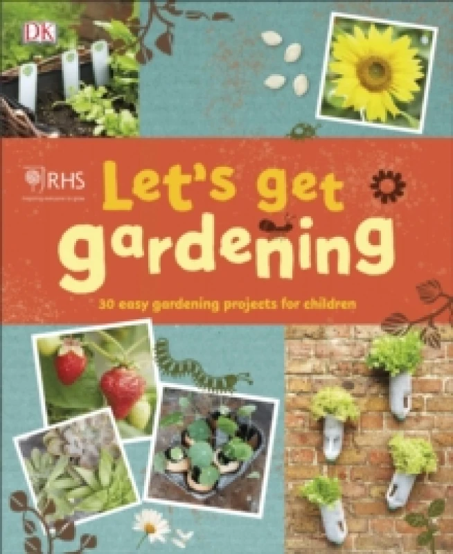 Image of DK RHS Let's Get Gardening Book Multi unisex