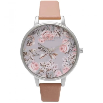 Image of Enchanted Garden Floral & Dusty Pink Watch