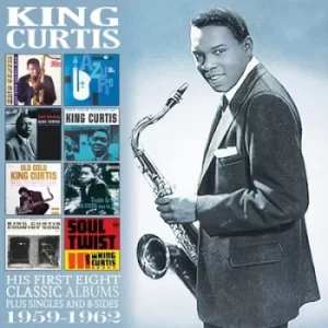 Image of His First Eight Classics Albums Plus Singles and B-sides 1959-1962 by King Curtis CD Album