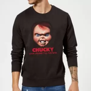 Image of Chucky Friends Till The End Sweatshirt - Black - M - Black