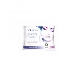 Image of Natracare Cleansing Make-Up Removal Wipes 20s