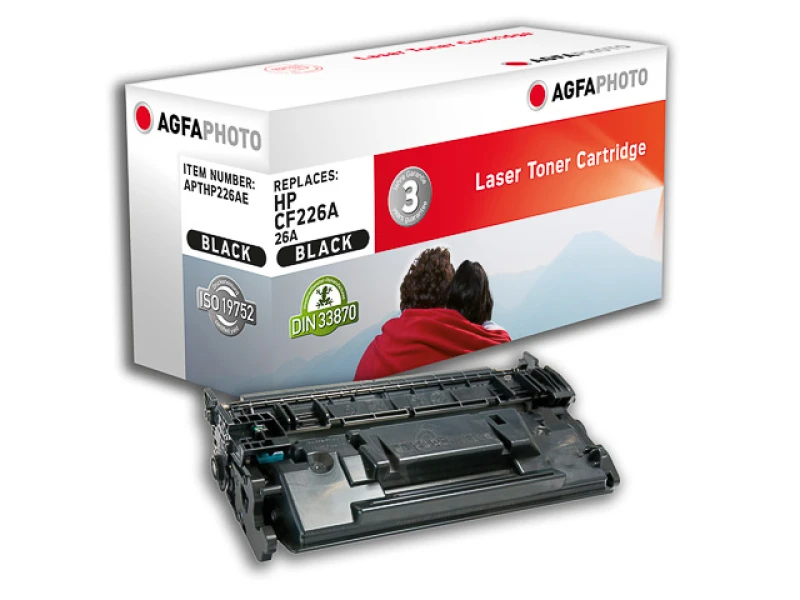 Image of AgfaPhoto APTHP226AE toner cartridge Black