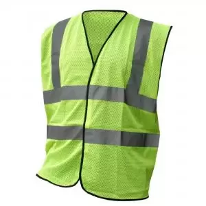 Image of Beeswift High Visibility Mesh Vest Saturn Yellow 3XL HVMWSY3XL