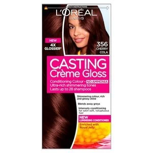 Image of Casting Creme 356 Cherry Cola Brown Semi Permanent Hair Dye Vibrant