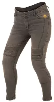 Image of Trilobite Micas Urban Ladies Motorcycle Jeans, grey, Size 36 for Women, grey, Size 36 for Women