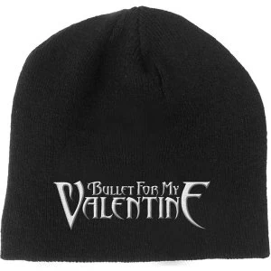 Image of Bullet For My Valentine - Logo Mens Beanie Hat - Black