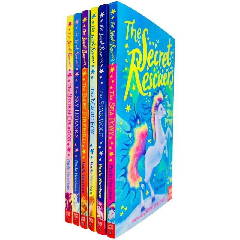 Image of The Secret Rescuers Series Books 1 - 6 Collection Set ( Storm Dragon ) by Paula Harrison Paula Harrison Books