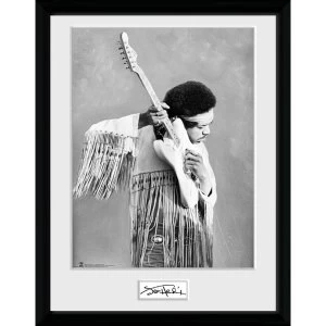 Image of Jimi Hendrix Pose Collector Print